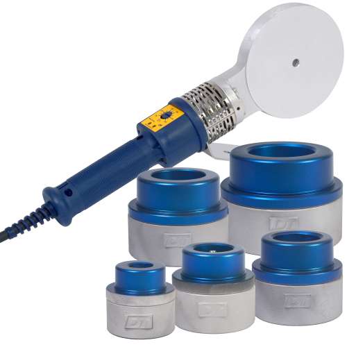 DYTRON D36631 Set P-4a 1200W PROFI blue (50-110) паяльник для труб с насадками