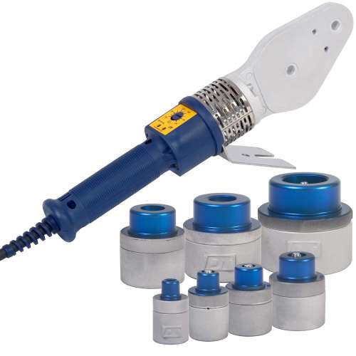 DYTRON D02369 Set P-4a 850W PROFI blue (16-63) паяльник для труб и насадки