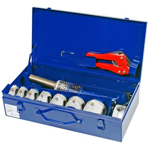 DYTRON D04967 Set P-4b 650W TW Plus PROFI blue (16-63, 100) утюг для полипропиленовых труб
