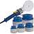 DYTRON D36630 Set P-4a 1200W TW PROFI blue (50-110) аппарат для ППР труб с насадками