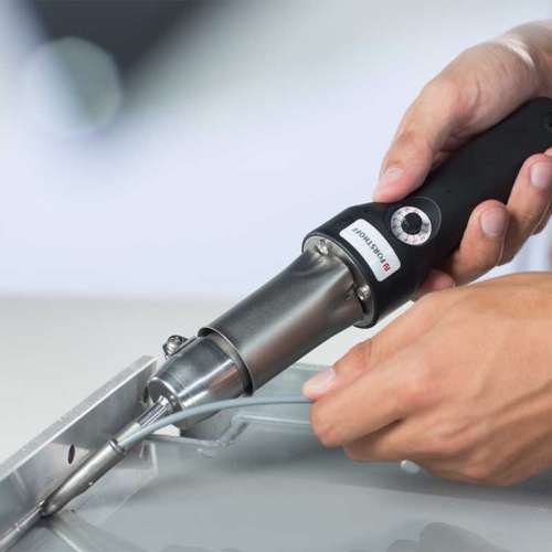 МИНИ строительный фен для пайки MINI-HBL-4000 Forsthoff быстрая сварка круглым прутком
