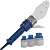 DYTRON D04972 Set P-4b 850W TW Plus MINI blue (20-32) паяльник для пайки труб и насадки