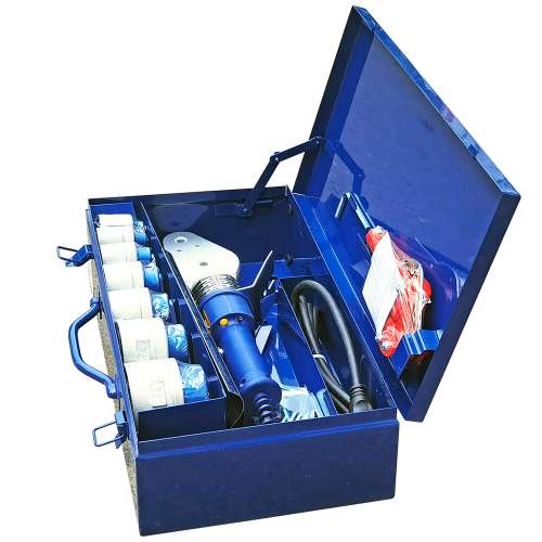 DYTRON D03982 Set P-4a 850W TW PROFI blue (16-63) паяльник для пластиковых труб